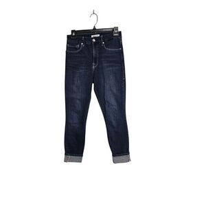 Good American Jeans Blue Denim Good Legs Crop‎ Womens 27 (4)